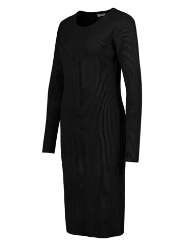 Fresh Made Dzianinowa sukienka w kolorze czarnym
