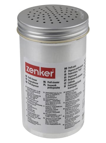 Zenker Profistreuer "Patiss" in Silber - 330 ml