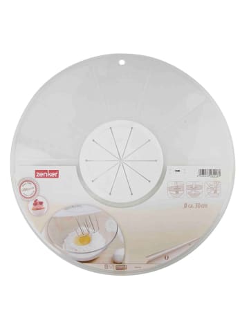 Zenker Spritzschutz für Rührschüssel in Transparent - Ø 30 cm
