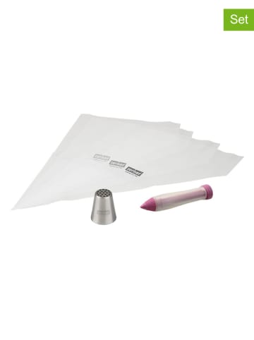 Zenker 6tlg. Spielfeld-Dekorier-Set in Rosa Modellbahn "Vierachsiger