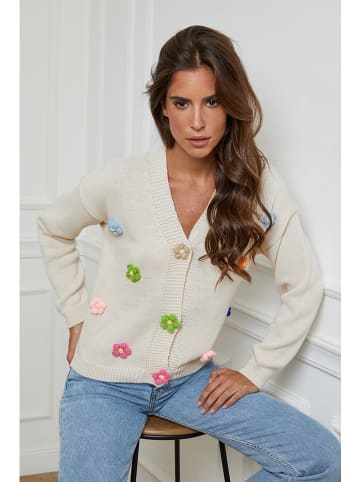 L'armoire de Suzette Kardigan w kolorze beżowym