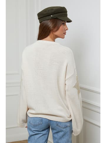 L'armoire de Suzette Sweter w kolorze beżowym