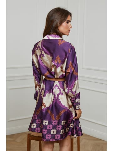 L'armoire de Suzette Sukienka w kolorze fioletowo-beżowym