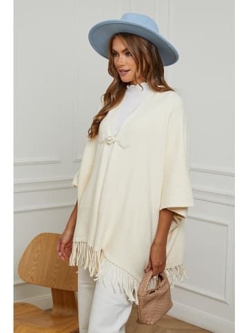Soft Cashmere Poncho beige