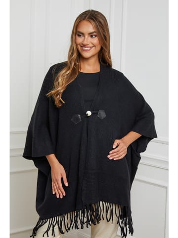 L'armoire de Suzette Poncho in Schwarz