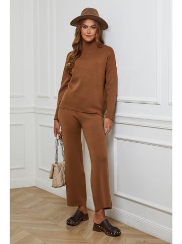 Soft Cashmere 2tlg. Outfit in Camel