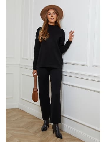 Soft Cashmere 2-delige outfit zwart
