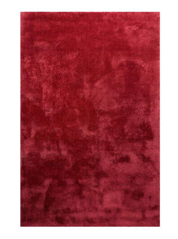 Homie Living Hochflor-Teppich "Pisa" in Rot