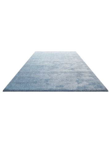 Homie Living Hochflor-Teppich "Sienna" in Hellblau