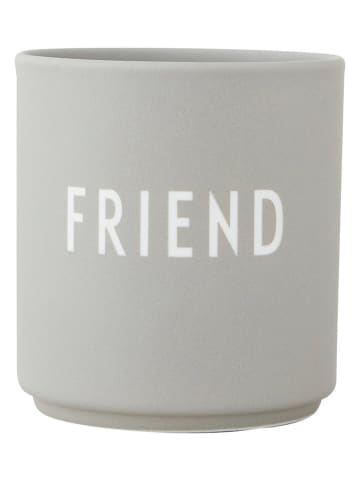 Design Letters Kubek "Friend" w kolorze szarym - 250 ml