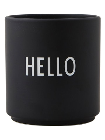 Design Letters Becher "Hello" in Schwarz - 250 ml