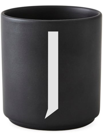 Design Letters Becher "J" in Schwarz - 250 ml
