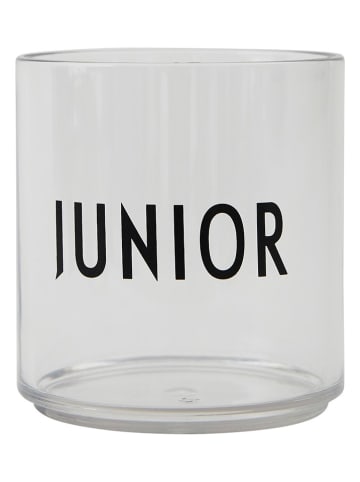 Design Letters Becher "Tritan Glass" in Transparent/ Schwarz - 222 ml