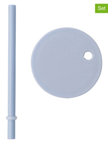 Design Letters 2-delige dekselset lichtblauw