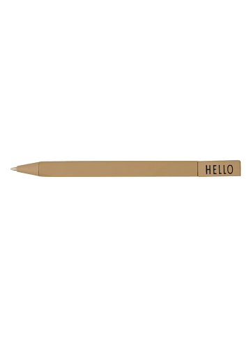 Design Letters Długopis w kolorze beżowym
