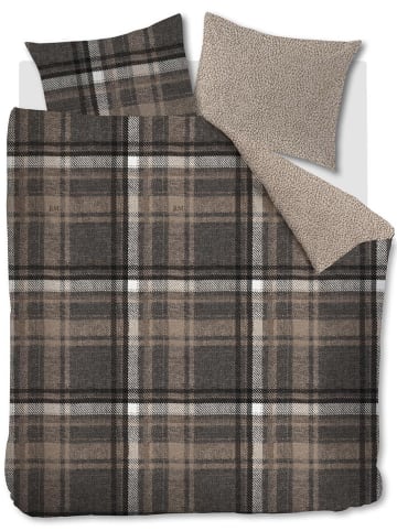 Rivièra Maison Bettwäsche-Set "Cozy Check" in Braun