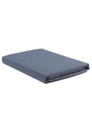 Beddinghouse Jersey-Splittopper-Spannbettlaken in Blau