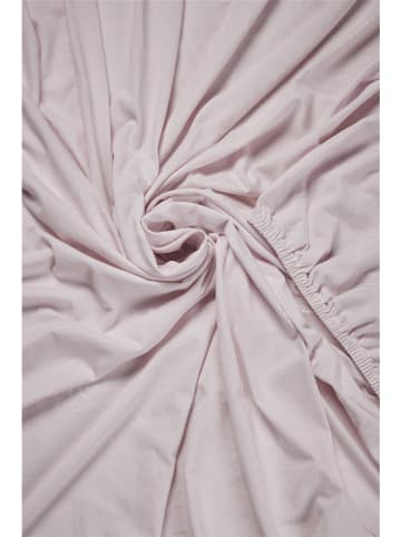 Beddinghouse Jersey-Splittopper-Spannbettlaken in Rosa