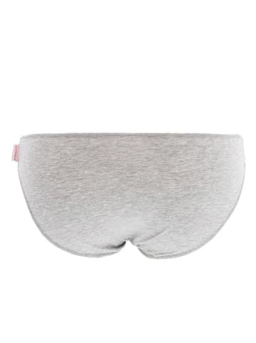 COTONELLA 2er-Set: Pantys in Grau/ Rosa