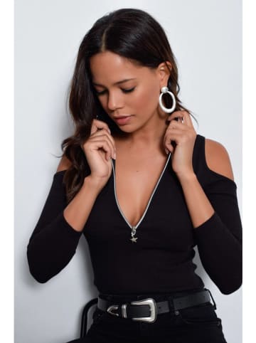 Happiness Istanbul Bluse in Schwarz