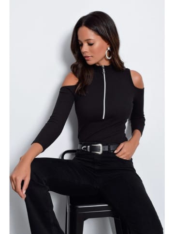 Happiness Istanbul Bluse in Schwarz