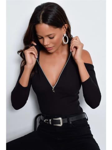 Happiness Istanbul Bluse in Schwarz