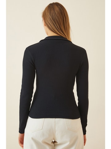 Happiness Istanbul Bluse in Schwarz