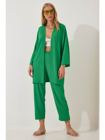 Happiness Istanbul 2-delige outfit groen