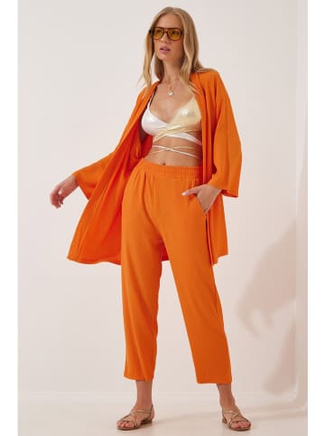 Happiness Istanbul 2-delige outfit oranje