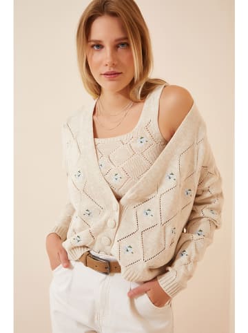 Happiness Istanbul Cardigan in Beige