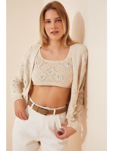 Happiness Istanbul Vest beige