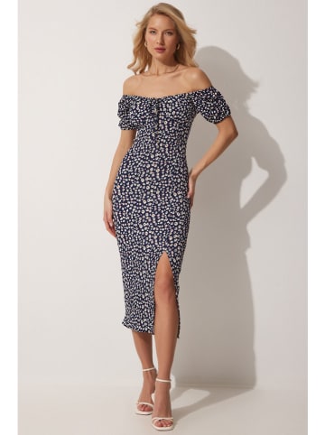 trendyol Jurk zwart/wit