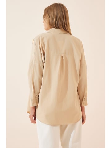 Happiness Istanbul Bluse in Beige