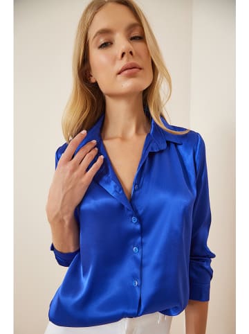 Happiness Istanbul Bluse in Blau
