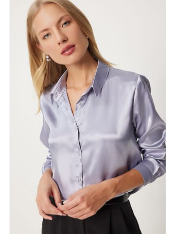 Happiness Istanbul Bluse in Flieder