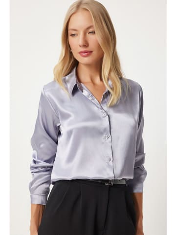 Happiness Istanbul Bluse in Flieder