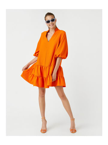 KOTON Sukienka w kolorze pomarańczowym