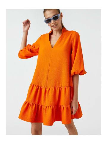 KOTON Sukienka w kolorze pomarańczowym