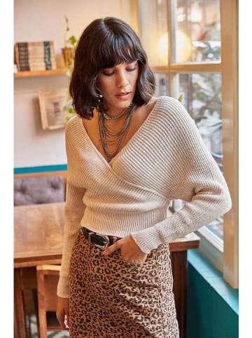 Olalook Pullover in Beige
