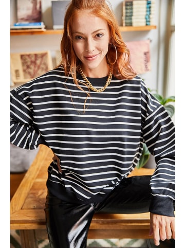 Olalook Bluza w kolorze czarnym