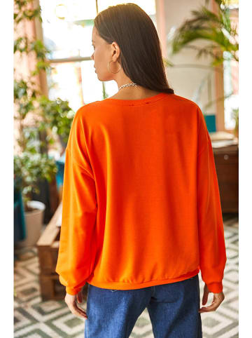 Olalook Bluza w kolorze pomarańczowym