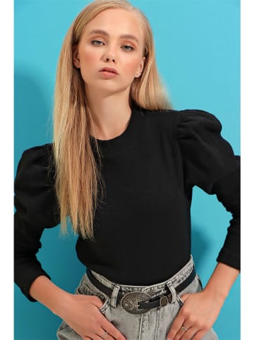 Trend Alacati Pullover in Schwarz