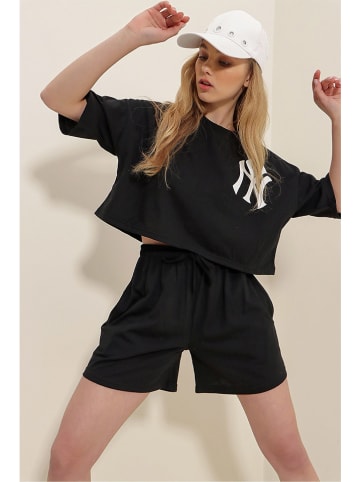 Trend Alacati 2tlg. Outfit in Schwarz