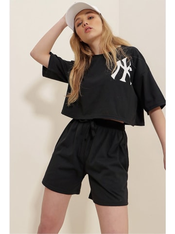 Trend Alacati 2tlg. Outfit in Schwarz