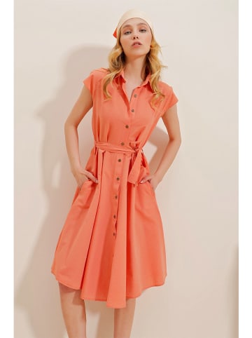 Trend Alacati Kleid in Orange