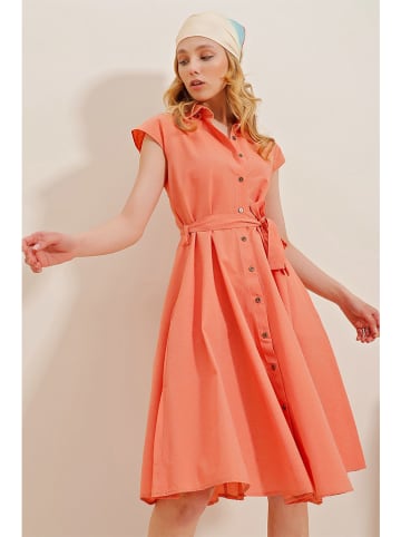 Trend Alacati Kleid in Orange
