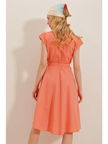 Trend Alacati Jurk oranje