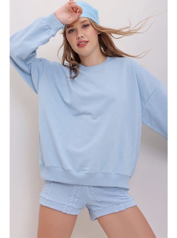 Trend Alacati Sweatshirt lichtblauw