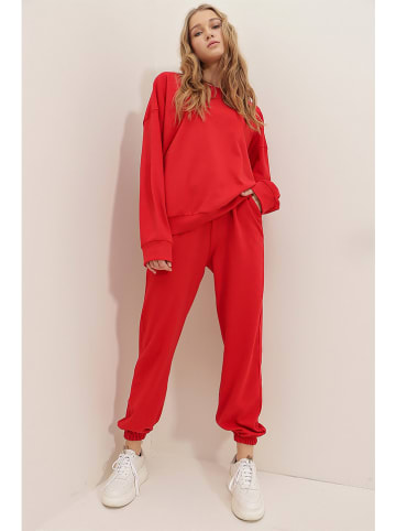 Trend Alacati 2-delige outfit rood