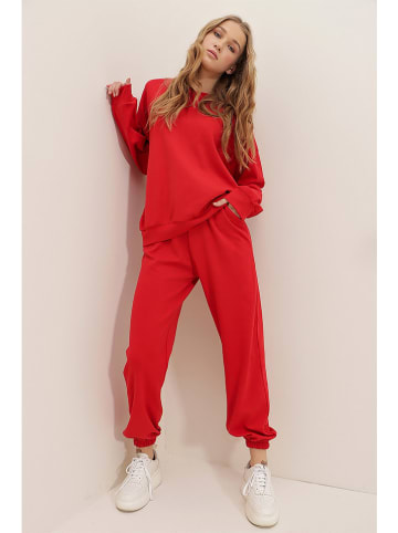 Trend Alacati 2-delige outfit rood